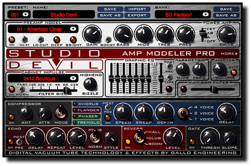 Amp Modeler Pro