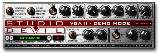 Virtual Guitar Amp II